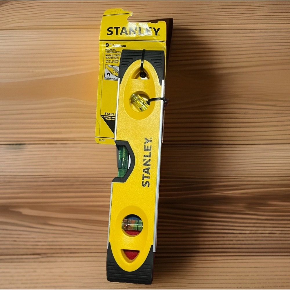 Stanley 43-511‎ Magnetic Torpedo Level 9" (228mm)